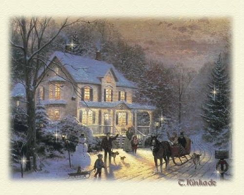 Artwork of Thomas Kinkade