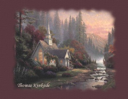 Artwork of Thomas Kinkade